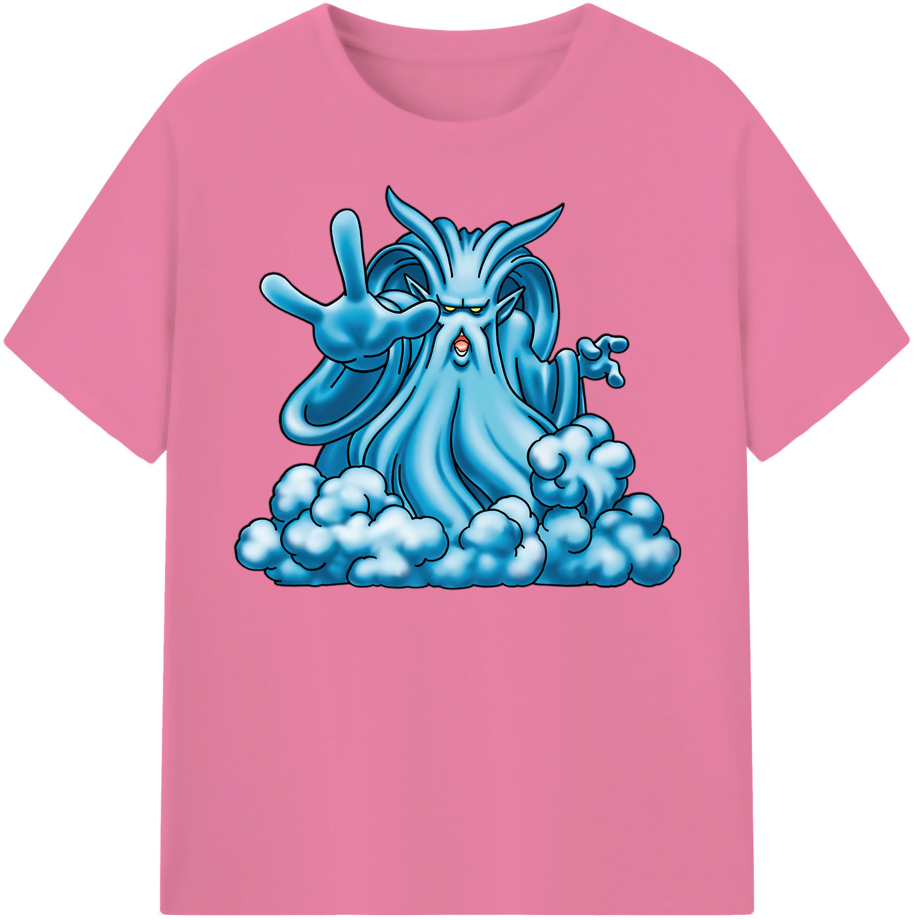 （画像用） ドラゴンクエスト Doragon Kuesuto Dragon Quest 綿100％半袖Tシャツ（フロントプリント）